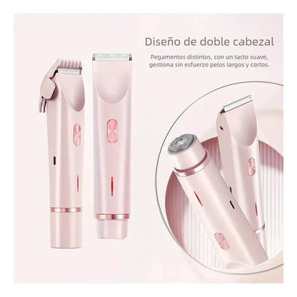 ✨ DEPILADORA FEMENINA 2 EN 1 RESISTENTE AL AGUA ✨