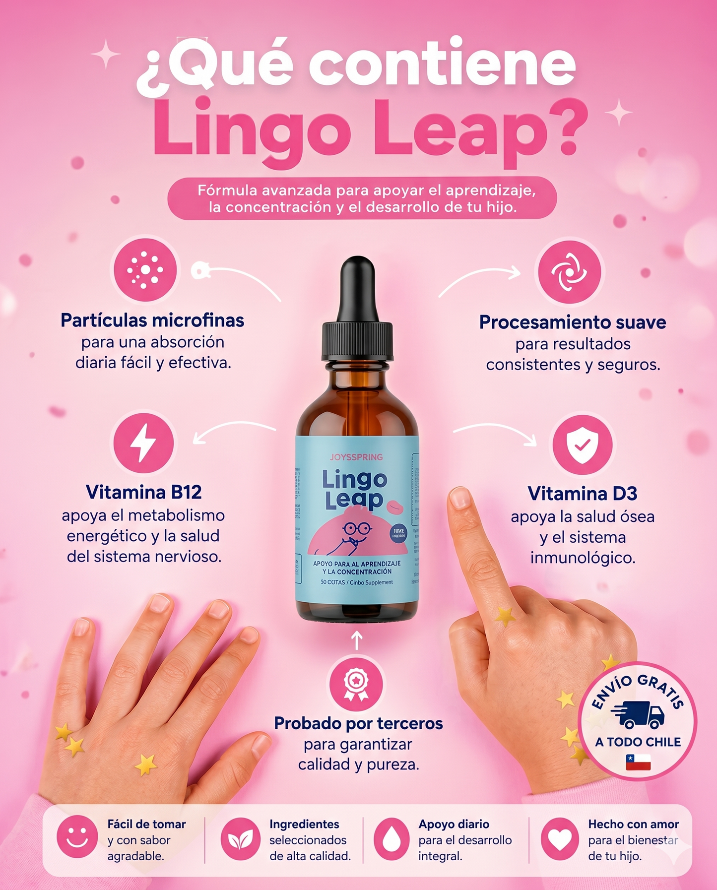 Lingo Leap: Concentración y energía en gotas