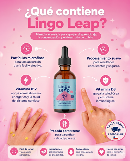 Lingo Leap: Concentración y energía en gotas