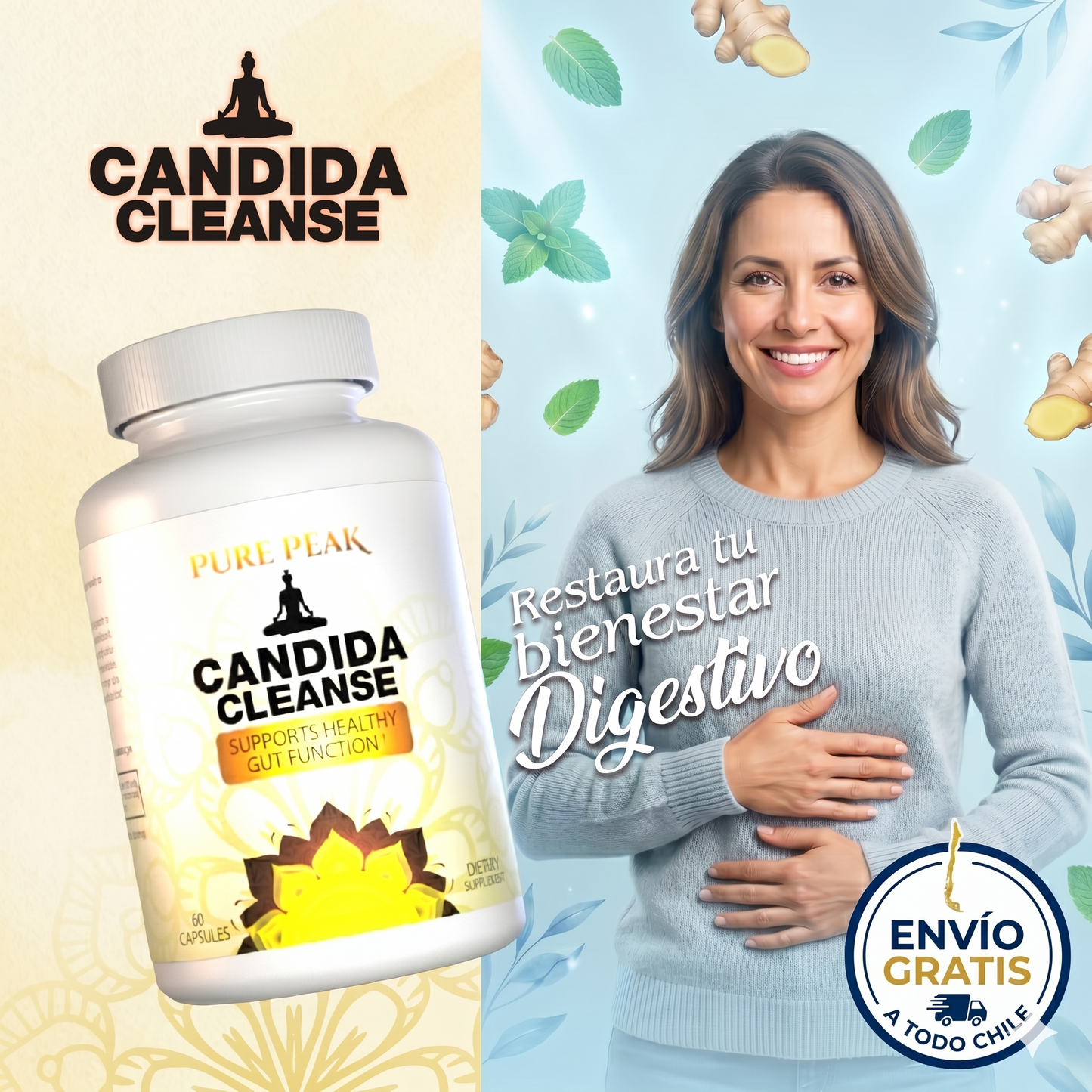 CANDIDA CLEANSE: Mejora Tu Digestión Diaria