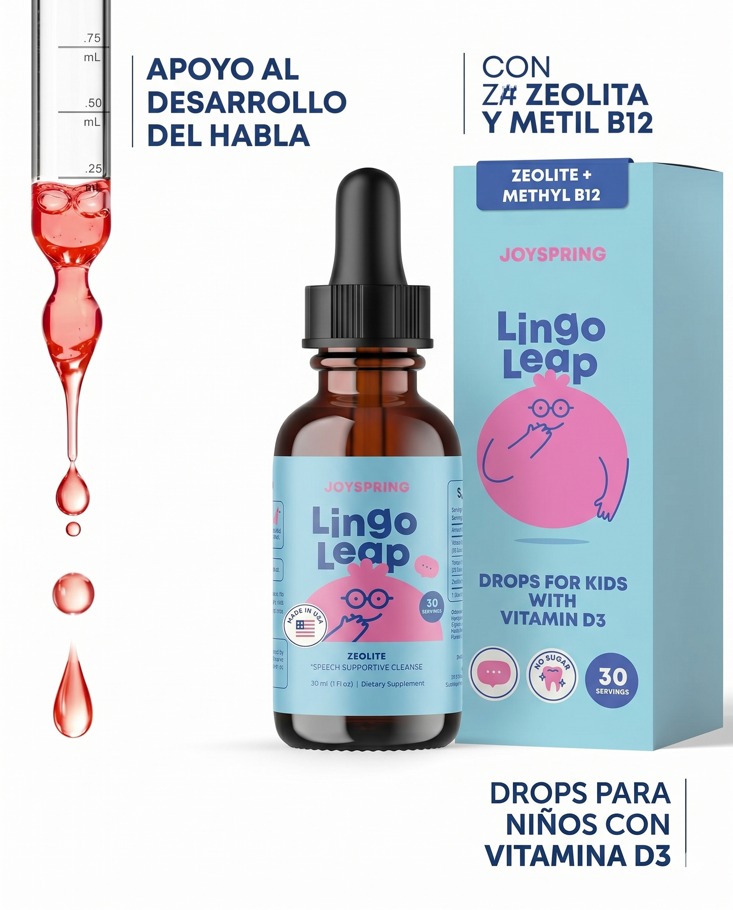Lingo Leap: Concentración y energía en gotas