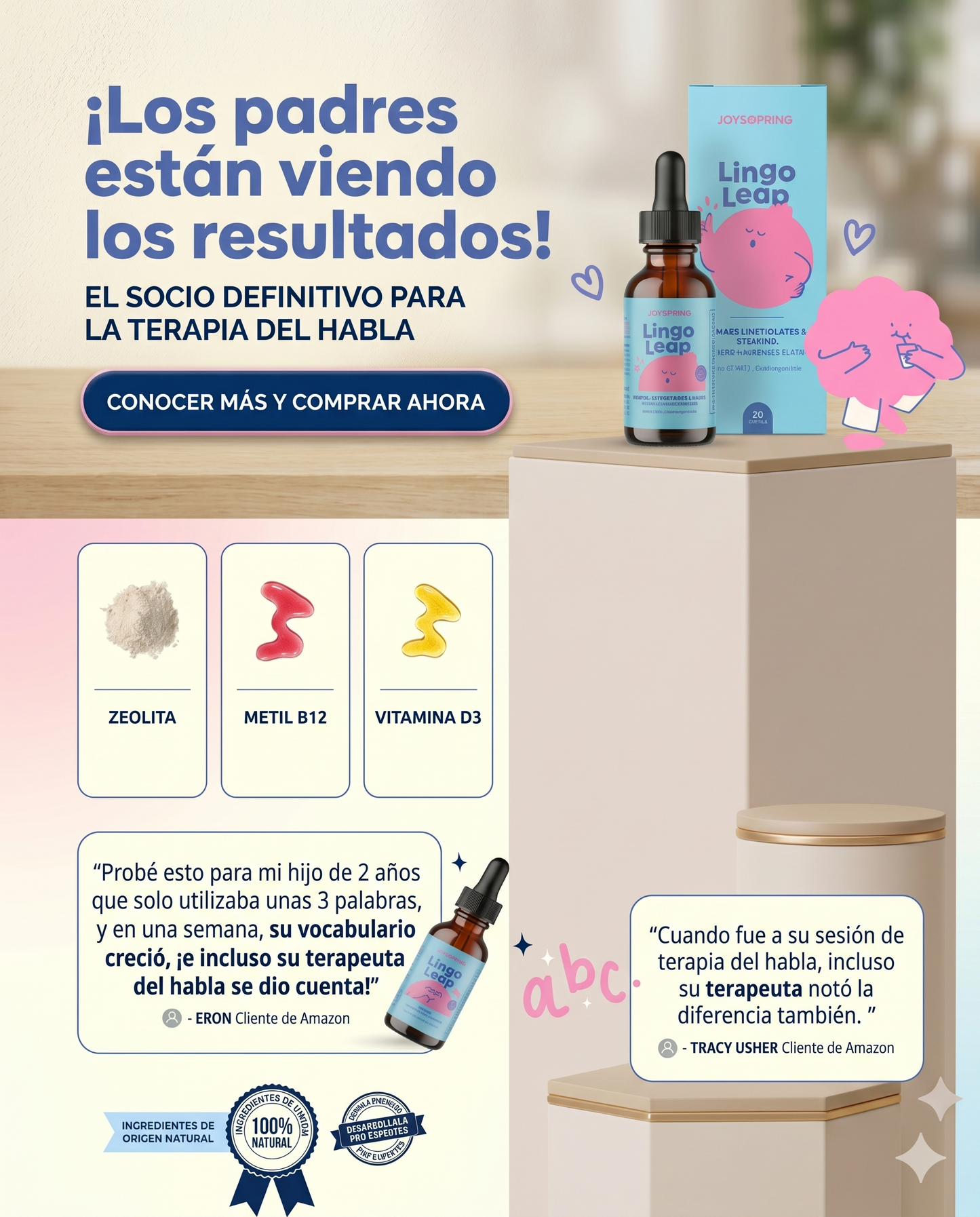 Lingo Leap: Concentración y energía en gotas