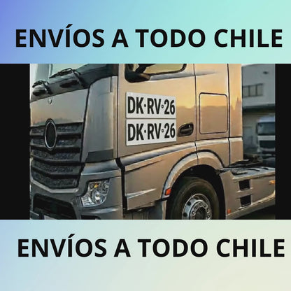 🚚 Patentes para Camiones Certificadas Adhesivas o Imantadas